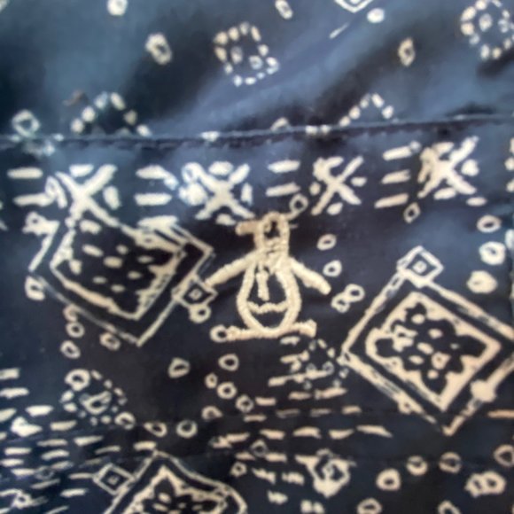 Classic Retro Style Swim Trunks [Penguin] - Picture 6 of 8